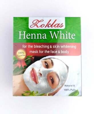 #ad #ad Henna White for the bleaching and skin whitening 100 g 3.5 oz تبيض وتفتيح البشرة $21.00