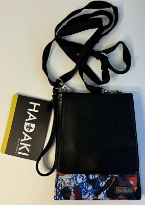 HADAKI Travel Wallet Wristlet Crossbody Strap Purse NWT