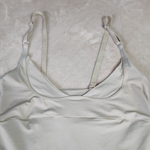 Maidenform Take Inches Off Firm Control Wear Your Own Bra Full Slip Nude Size L - Picture 8 of 16