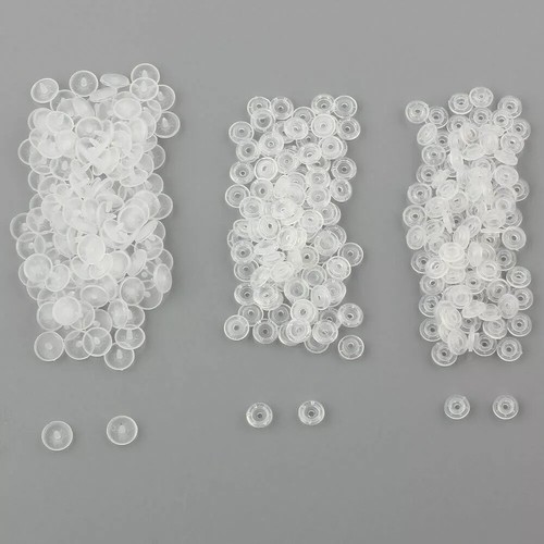 200 Set T5 Glossy Plastic Snaps Fastener Press Studs Buttons for Clothing Diaper - Picture 36 of 40