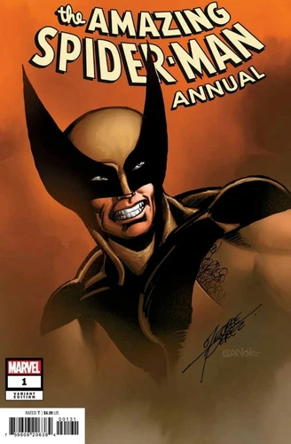 The Amazing Spider-Man Annual #1 SIGNED 2023 Variant Set 🔥 NM+💎 Two Book Set!