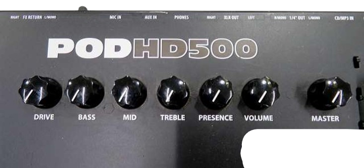 Line 6 POD HD500 Guitar Multi-Effects Processor Black Good | eBay