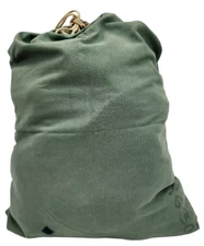 Used Serviceable Olive Drab Green Large Cotton Barracks Laundry Bag*mocinc.1982*