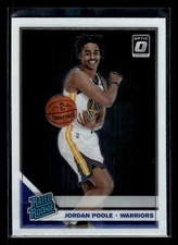 2019 Donruss Optic #169 Jordan Poole Rookie   Mint+ New