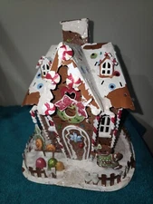 9” Metal Gingerbread House Decorative Tea Light Candle Holder Kohl’s