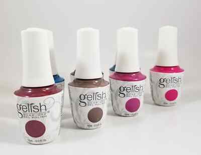 Gelish Soak Off Gel Polish Gel Manicure Nail Salon ALL COLOURS NEW
