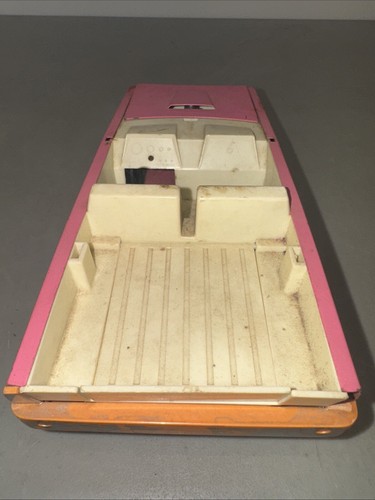 Vintage 1966 Structo Thunderbolt Pink With Less Marking On Base/ Different Wheel - Picture 6 of 24