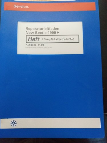 Reparaturleitfaden 5 Gang Schaltgetriebe 02J DQY DZQ VW New Beetle