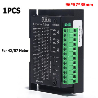 1 Pcs TB6600 Stepper Motor Driver 3.5A DC9-40V Controller For Nema32 42/57 Motor