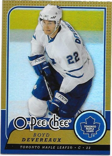 2008-09 O-Pee-Chee Gold foil inserts You U pick for set 1-300 08-09 OPC - Picture 47 of 143