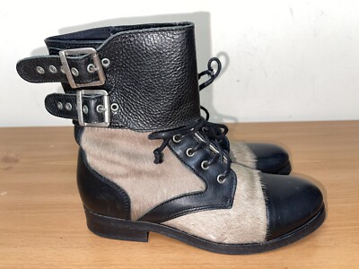All Saints leather boots Damisi AllSaints Damisi Convertible Zipper Leather | Mercari main image 4