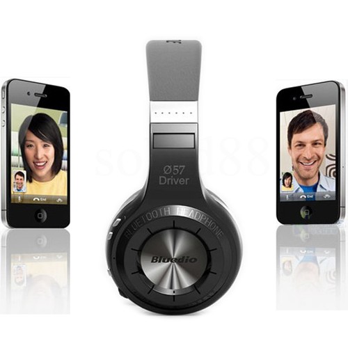 Bluetooth Headphone Earphone Wireless Stereo Headset with Mic Noise Canceling - Picture 9 of 10