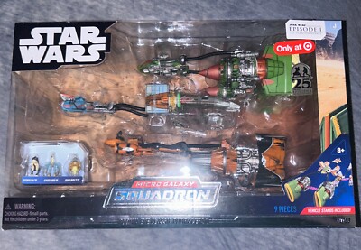 Star Wars Micro Galaxy Squadron Boonta Eve Classic Podracer Vehicles  EXCLUSIVE!