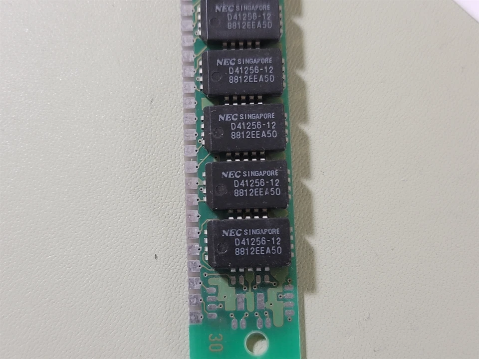 NEC MC-41256A8B-12 SIMM RAM , 256Kb, 30-Pin - Image 4 of 4