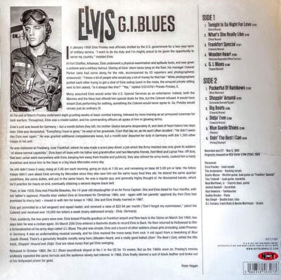 Elvis G.I. Blues コレクターズエディション新品2枚+7\"レコード Elvis Presley - G.I. Blues [VINYL] - Amazon.com Music