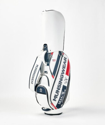 MUNSINGWEAR Golf Men's Cart Caddy Bag BIG LOGO 9 x 47 inch 3.4kg