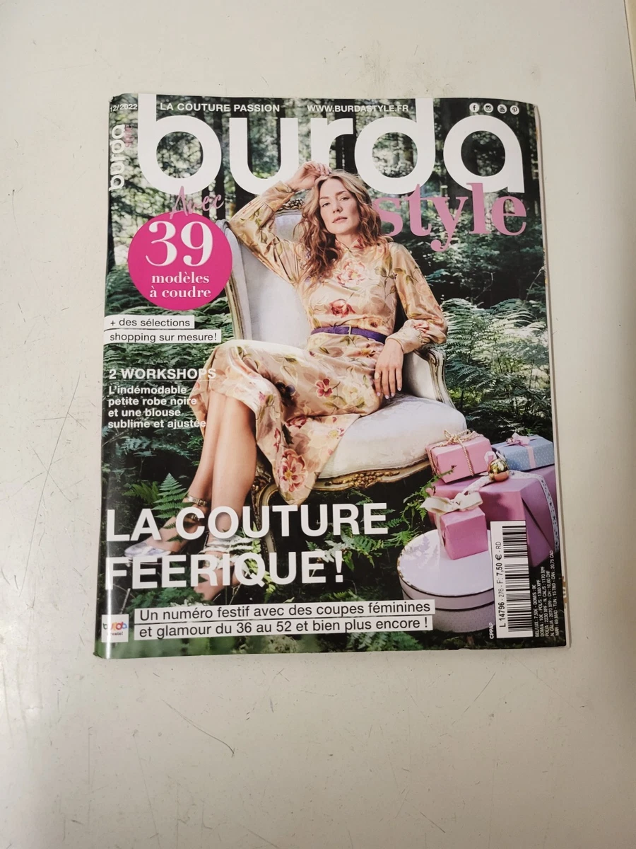 Magazine Couture BURDA Rouge - Le Must De L'Automne - Août 2013 N°164 - Occasion