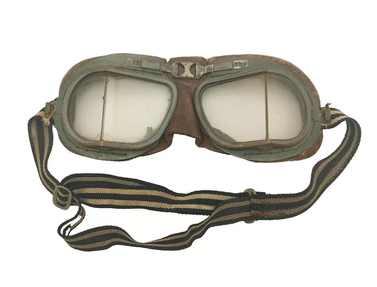 WW2 Late War Raf MK VIII Flying British Goggles | eBay