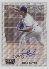2021 Leaf Metal Draft 1990 Leaf Auto Silver Wave Jose Butto #LA-JB1 Auto 8d2