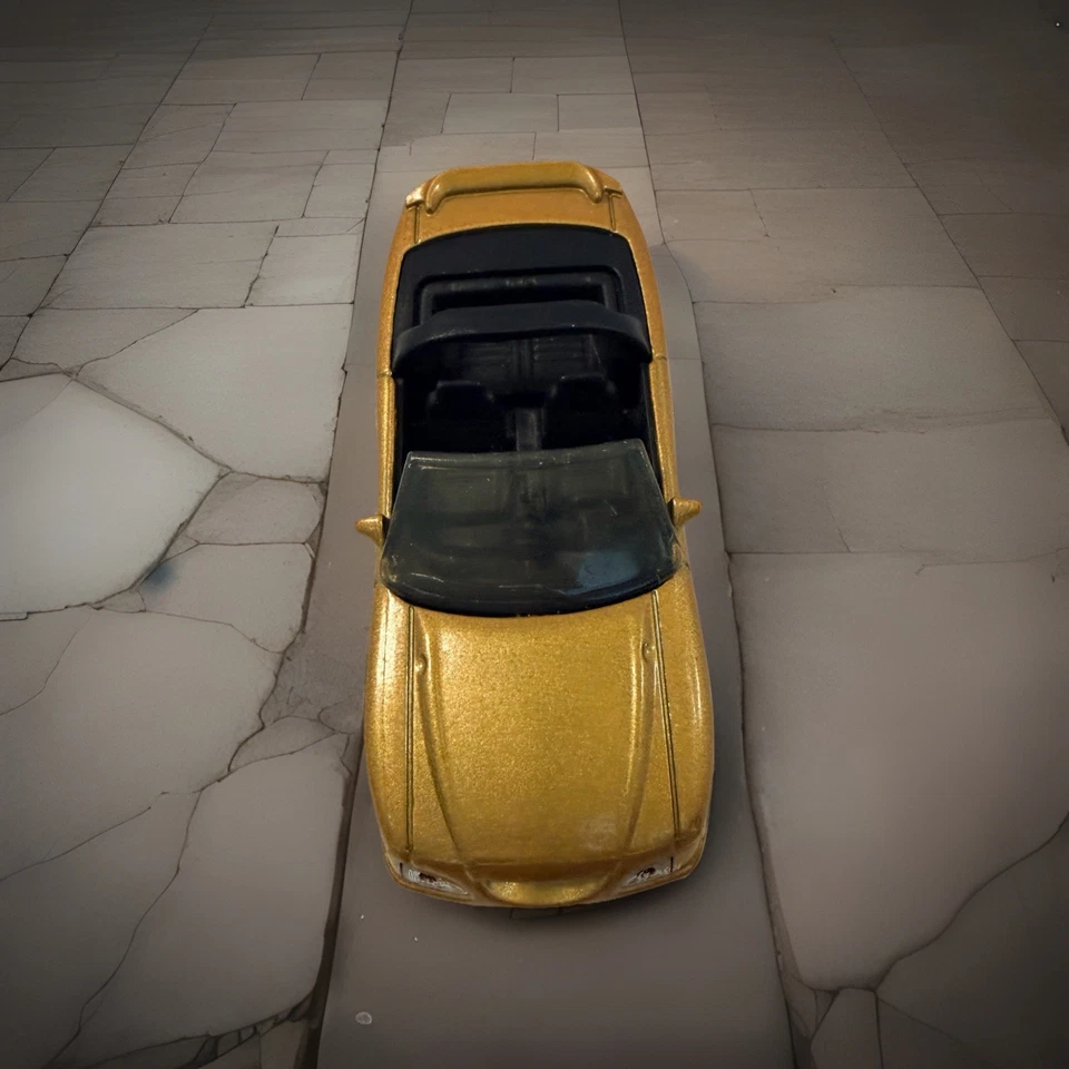 Ford Mustang Cobra 1995 exclusivo Matchbox dorado MTFLK rueda suelta 3D intercambio Foto 3 de 4