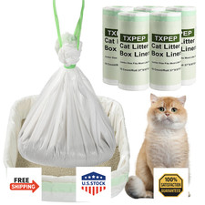 50 Jumbo Cat Litter Box Liners 37"x18" Thicken Tear Resistant Bags