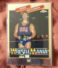 2025 Topps Chrome WWE - WrestleMania Recall #WM-MR Mike Rotunda
