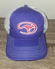 Clinton Anderson Adjustable Hat Cap Australia Purple Pink Kangaroo Women Horse