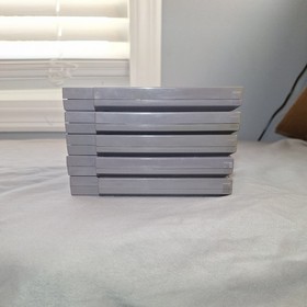 Lot of 5 Nintendo NES UNTESTED Games W/ 5 Game Case Sleeves