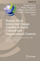 Human Work Interaction Design: Usability In Social, Cultural And Organizational