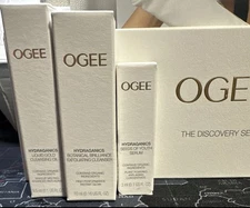 OGEE Discovery Set 6 Trial Size Glowing Healthy Skin Set with Beauty Bag