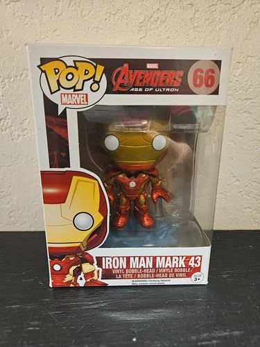 Funko Pop! Avengers Age Of Ultron Iron Man Mark 43 #66 VISIT MY EBAY STORE