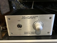 Musical Fidelity X-CAN V3 headphone amp, upgraded Phillips 6922 New Capacitors, 