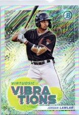 2022 Bowman #VV-16 Jordan Lawlar Virtuosic Vibrations Diamondbacks
