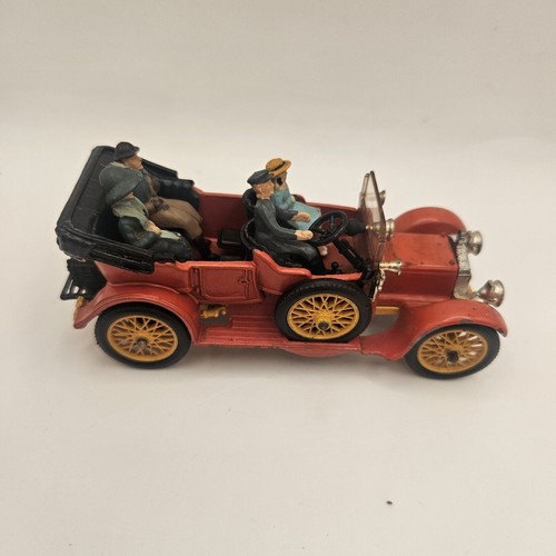 CORGI TOYS DAIMLER 1910 RED METAL A5 1:43 w Driver and Passengers RARE! - Picture 1 of 17