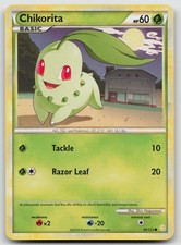 Chikorita 59/123 *INDENTATIONS* HeartGold & SoulSilver Pokemon MP F863 on eBay