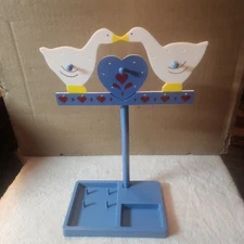 NOS Vtg J.S.N.Y. Country Geese Jewelry Center Jewelry Organizer