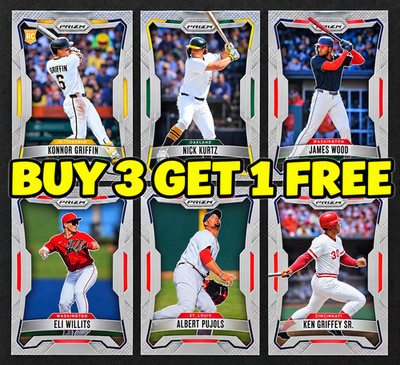 2026 Panini Prizm Baseball BASE SINGLES #151-300 You Pick & Complete Your Set