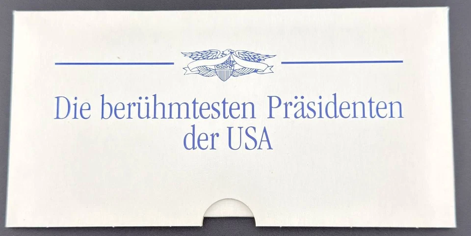 USA KMS 1996 jeu présidentiel Les présidents les plus célèbres des États-Unis... - Photo 2/3
