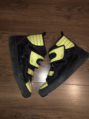Raf Simons Sterling Ruby Size 8 Eu41 neon high tops