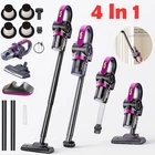 4-in-1  Cordless Vacuum Cleaner 120W Handheld Stick Rechargeable Pet Hair Car
