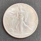 High Grade 1943 D, Denver Mint Walking Liberty Half Dollar
