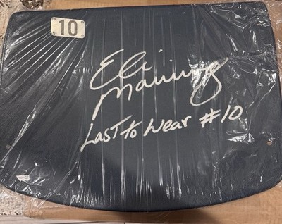 Eli Manning Signed New York Giants Football Jersey Inscribed ''Last to Wear #10''