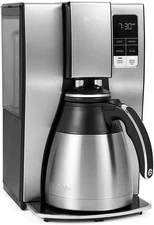 Mr. Coffee 10-Cup Programmable Coffee Maker, Insulated Thermal Carafe, Brew Stre