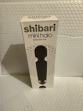 Shibari Mini Halo Black 20X Pulsations Wand Massager