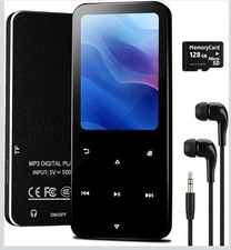 144GB MP3 Player, Bluetooth 5.2 Music Player, HiFi Sound Digital Music SEALED