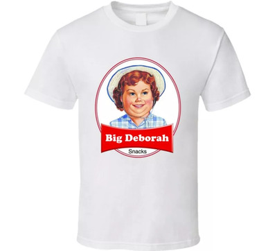 Big Deborah Little Debbie Snacks Parody T Shirt