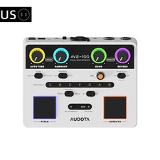 AUDOTA Vocal Processor Multi-effects Harmony Reverb Delay Pitch Correction, US