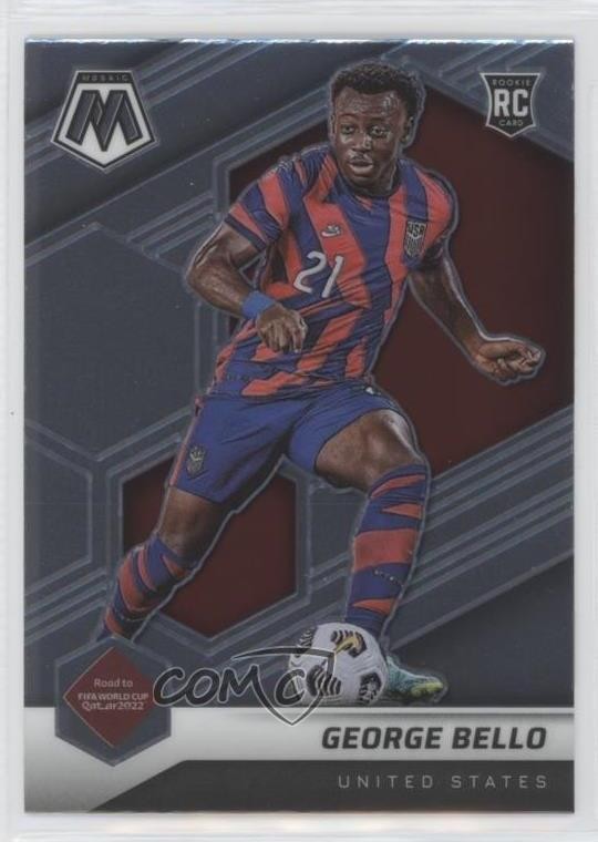 2021-22 Panini Mosaic FIFA Road to World Cup George Bello #105 y0i