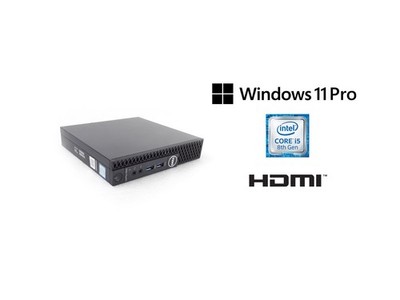 Dell Optiplex 3060 Micro Intel Core i5-8500T 8GB DDR4 RAM 256GB SSD Win11Pro