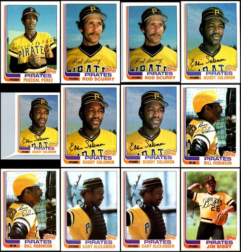 1982 Topps Pittsburgh Pirates (62) Card Lot - BRING HOME SOMETHING TRULY REMA... - Picture 4 of 12